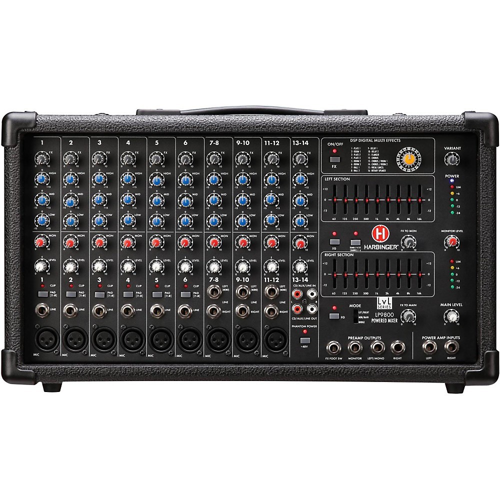 Harbinger LP9800 Powered Mixer