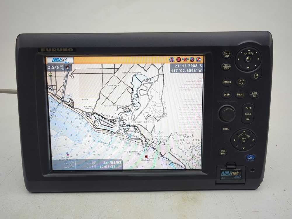 Furuno MFD12 NavNet 3D 12.1" Multi-Function Radar FishFinder GPS Chartplotter