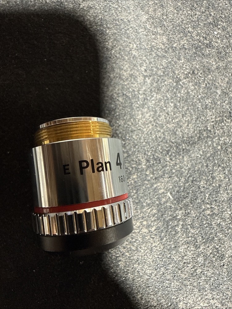 Nikon E Plan 4/0.1 Microscope Objective Lens 160/-