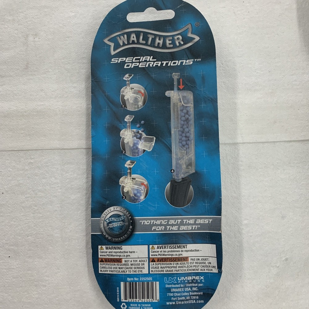 Walther Special Ops 6mm Airsoft Speed Loader - NEW