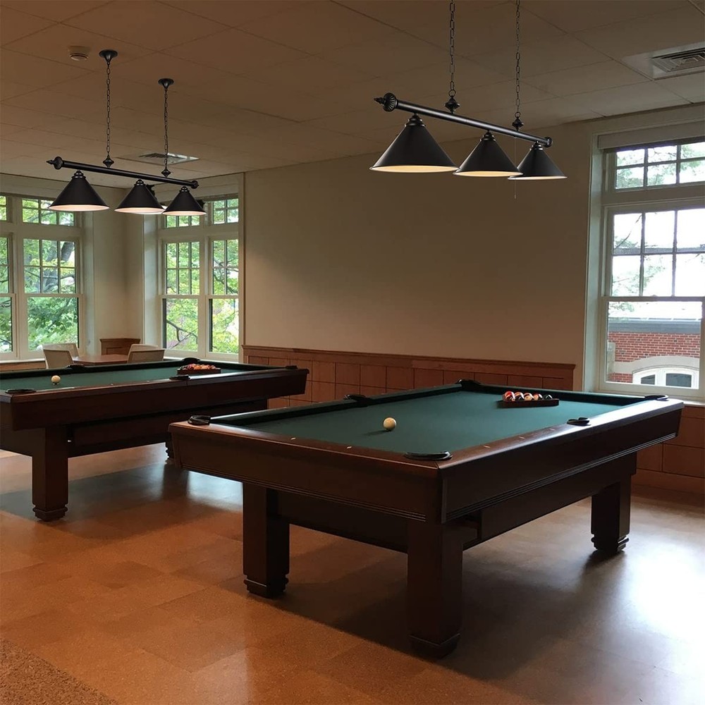 mirrea 59in Billiard Pool Table Light with Pull Chain Switch on Pendant Light