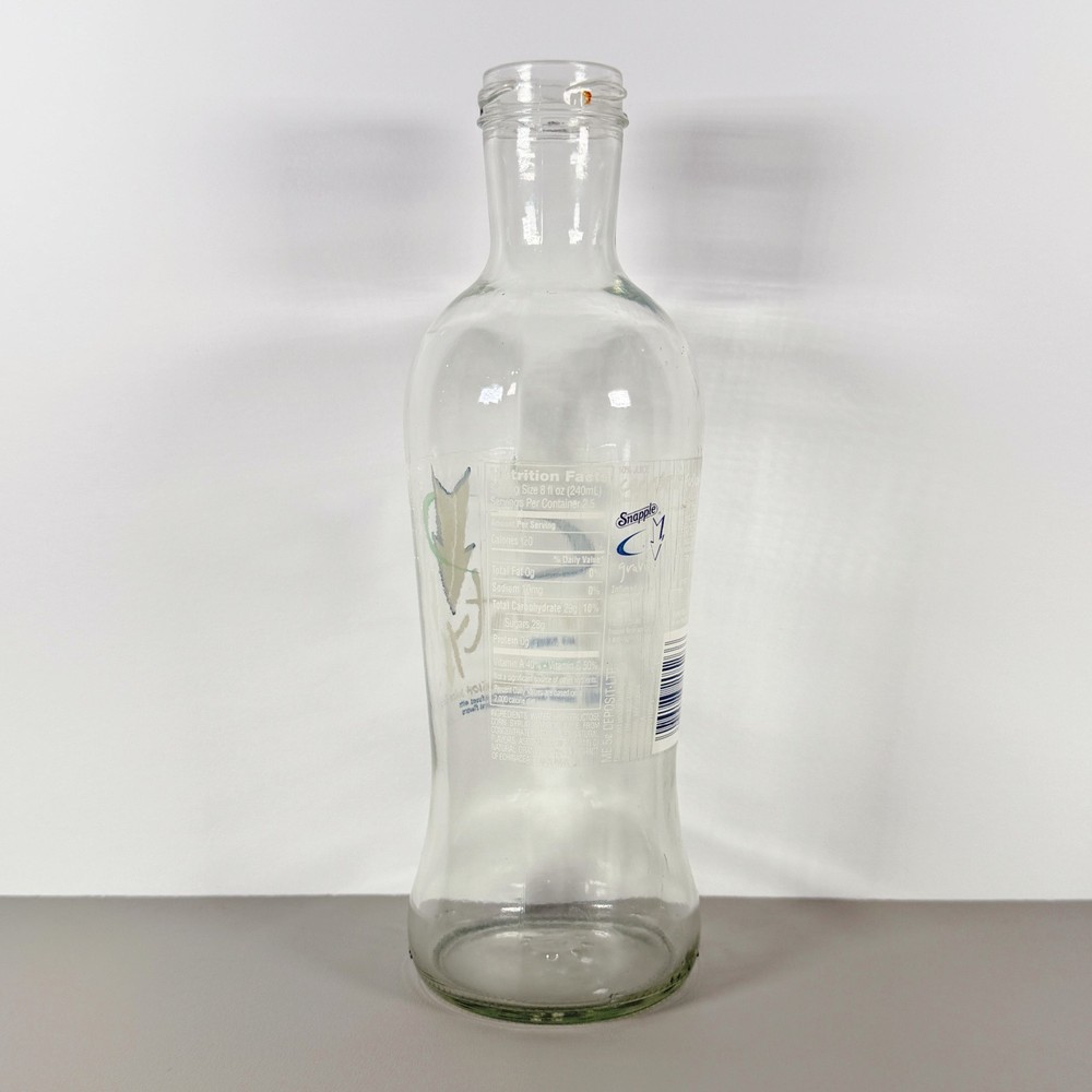 Snapple Elements Collectible Bottle *Gravity ↘️ Vintage Snapple Bottle 2000's