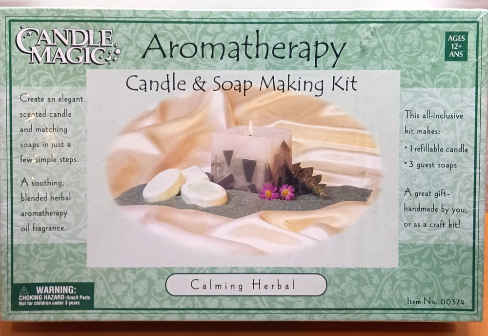 Candle / Soap Making Kit - Aromatherapy - Candle Magic - Calming Herbal - NEW
