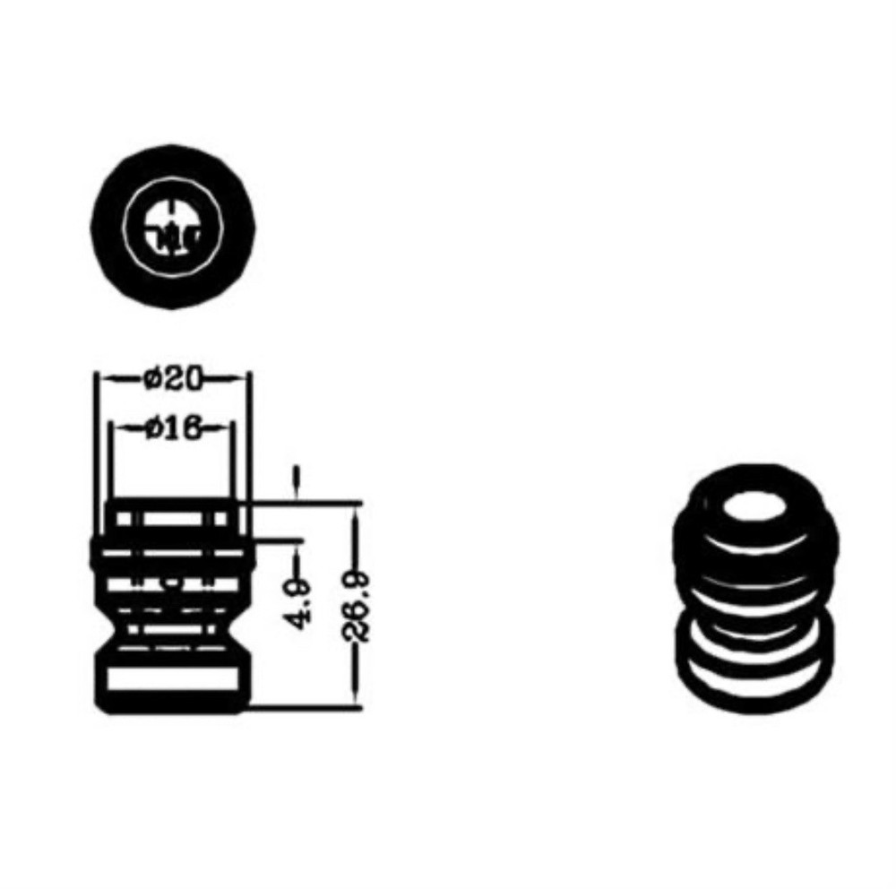 XinDianPAF D96 Pulling nail (8PCS)