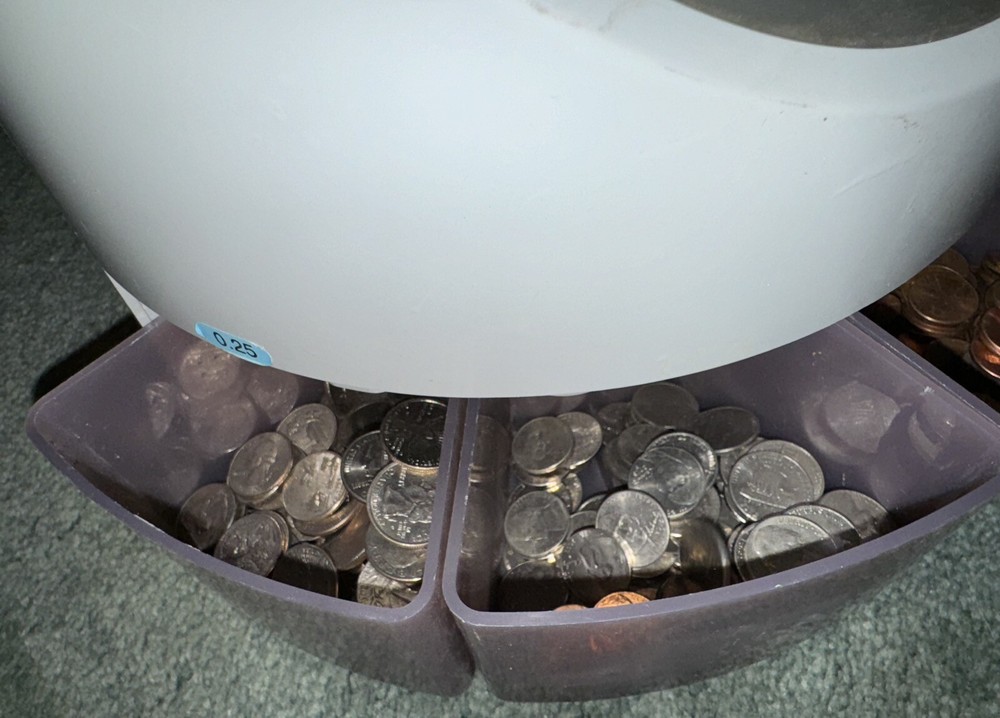 Ribao Technology CS-100 Electronic Coin Sorter Tested & Working