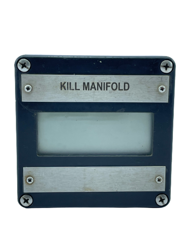 Beka Associates BA324C 4 1/2 Digital Indicator Kill Manifold