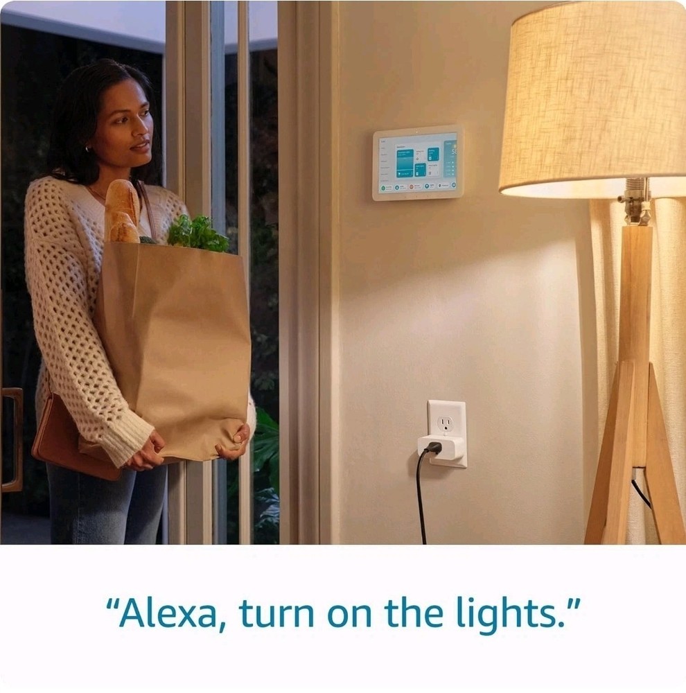 Amazon Smart Plug White Alexa Voice Control