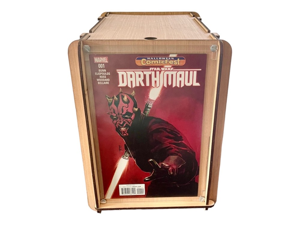 Comic Storage & Display Short Box PLUS  Marvel's  Star Wars Darth Maul Comic