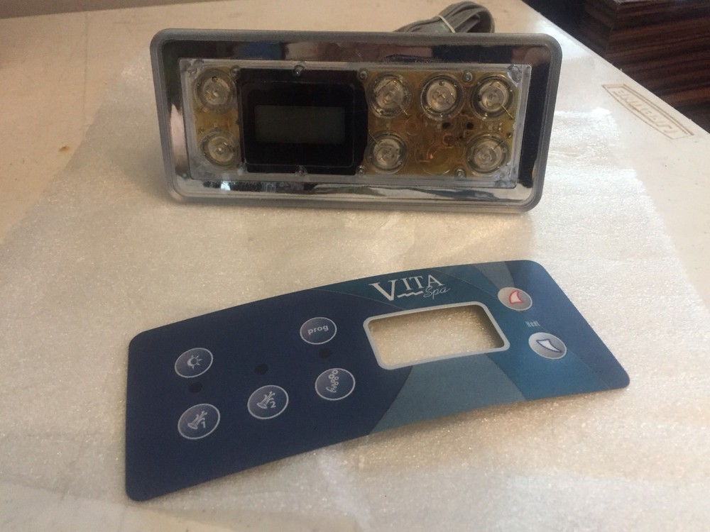 VITA SPA BY MAAX STD 7 BUTTONS W/OVERLAY