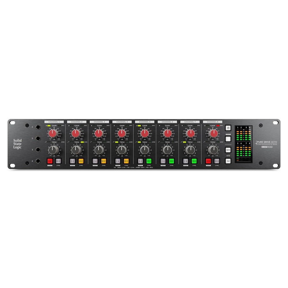 Solid State Logic SSL PURE DRIVE OCTO 8-Channel Microphone Preamp