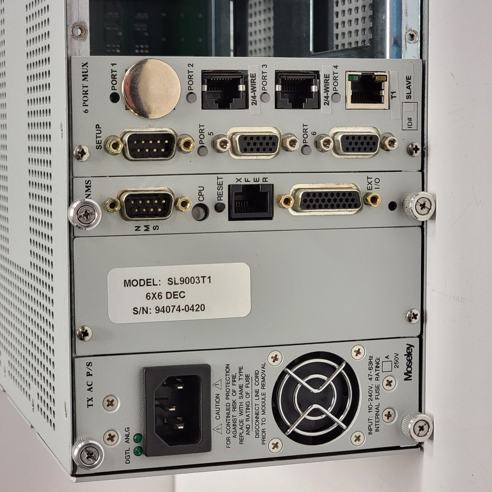 EXCELLENT - Moseley SL9003T1 2-Channel Digital Studio Transmitter Link Unit