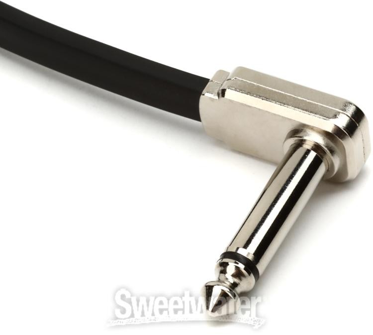 Ernie Ball 3" Flat Ribbon Patch Cable - 3-Pack