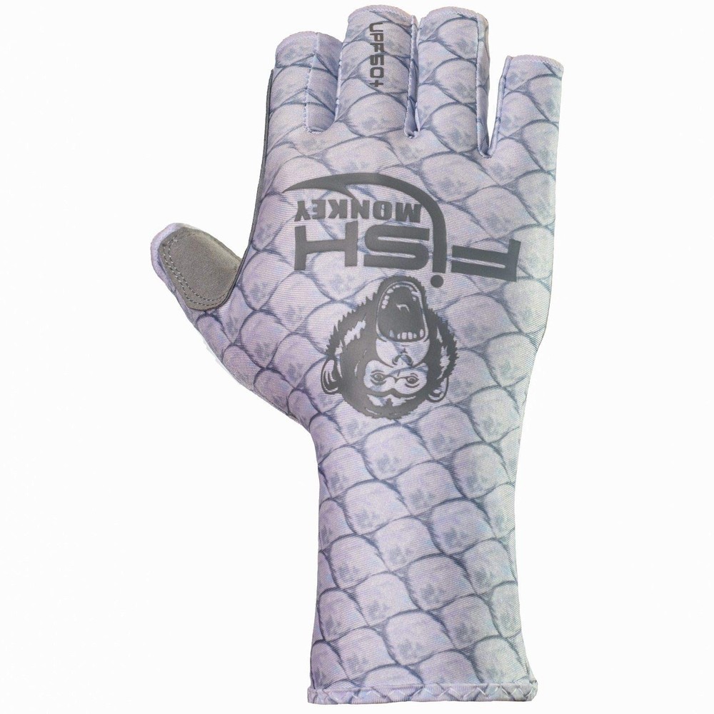 Fish Monkey Spf 50 Four Way Stretch Quick Dry Breathable Half Finger Second