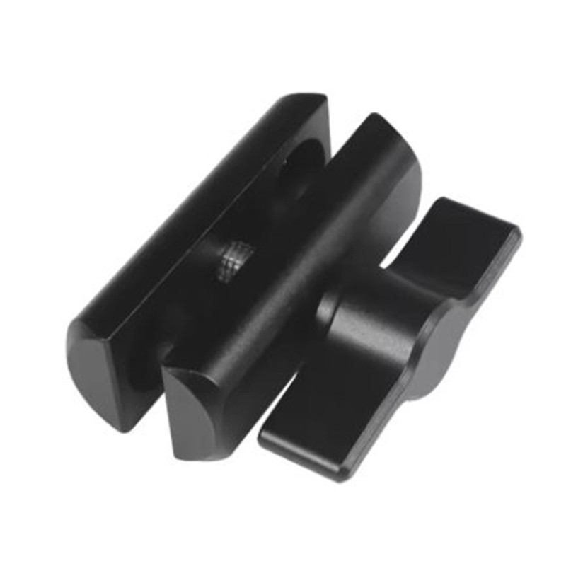 Adjustable 17mm Ballhead Double Socket Arm for Enhances Camera Stability