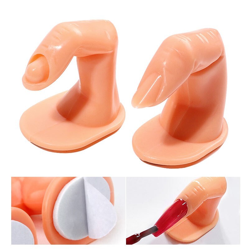 5pcs/Set Plastic Nail Art Practice Finger Training Display Manicure Tools DIY