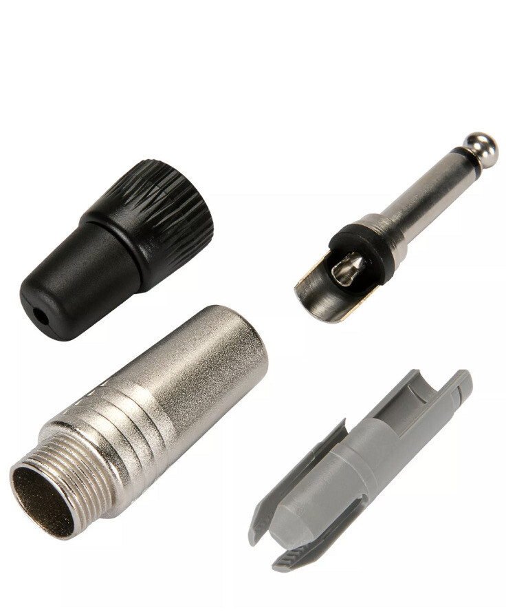 Neutrik NP2C 1/4" Mono Plug Nickel