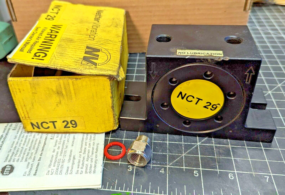 Netter NCT 29 Pneumatic Turbine Vibrator WORKING PULL [Z3B5]