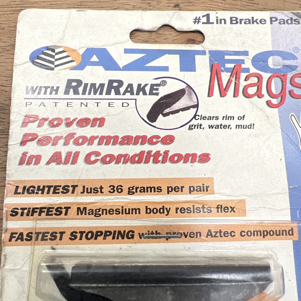DELTA AZTEC Mag Brake Pads Threaded Shoes