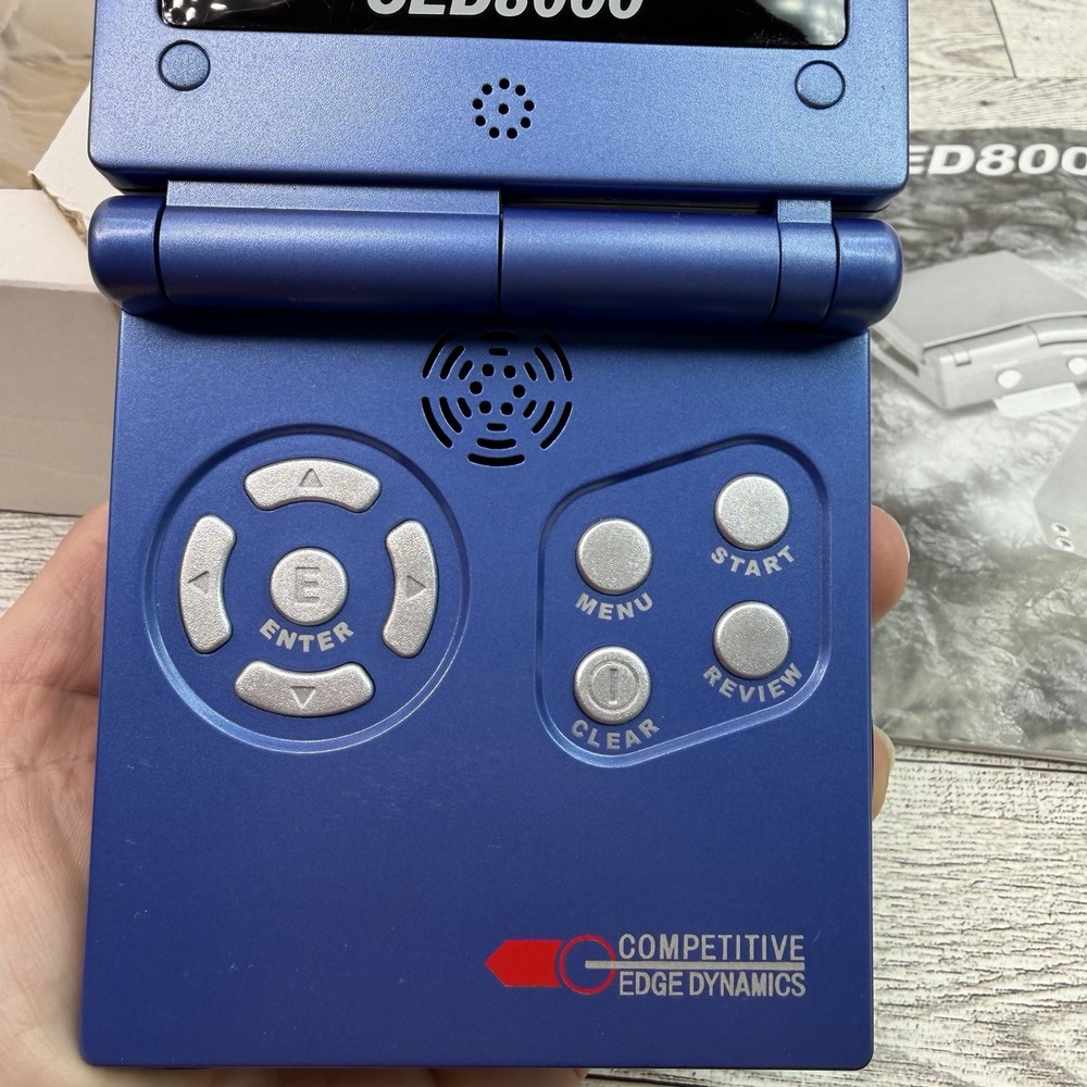 Competitive Edge Dynamics CED8000 Shot Timer With Box, Manual, Clip Works