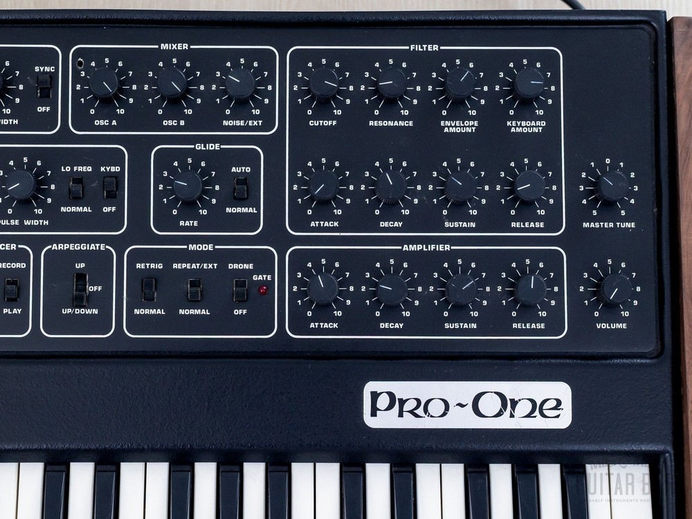 1982 Sequential Circuits Pro-One Model 100 Vintage Monophonic Analog Synthesizer