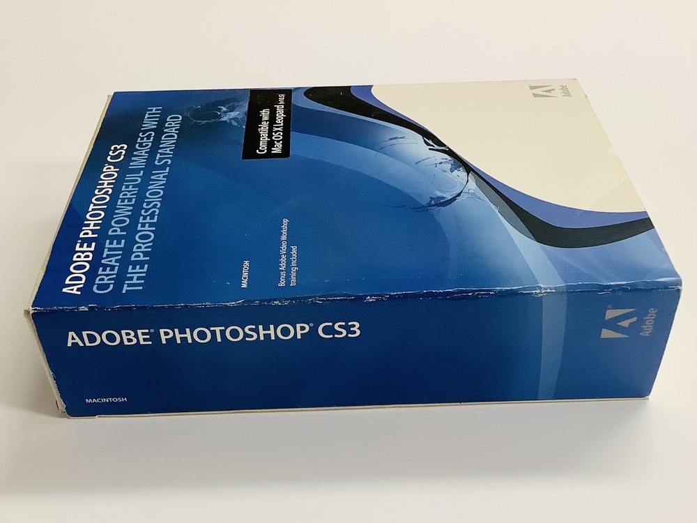 Adobe Photoshop CS3 (MAC) With Serial Number, Getting Started Guide (G)