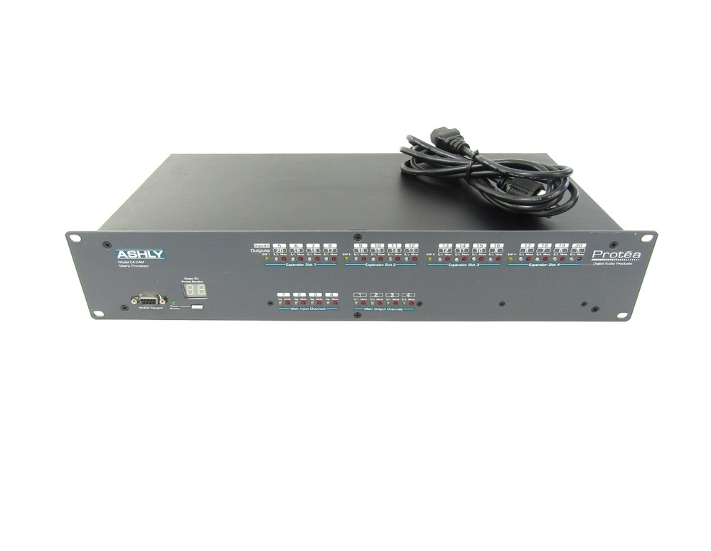 Ashly Protea 24.24M Matrix Processor w/ 4 Expansion Slots