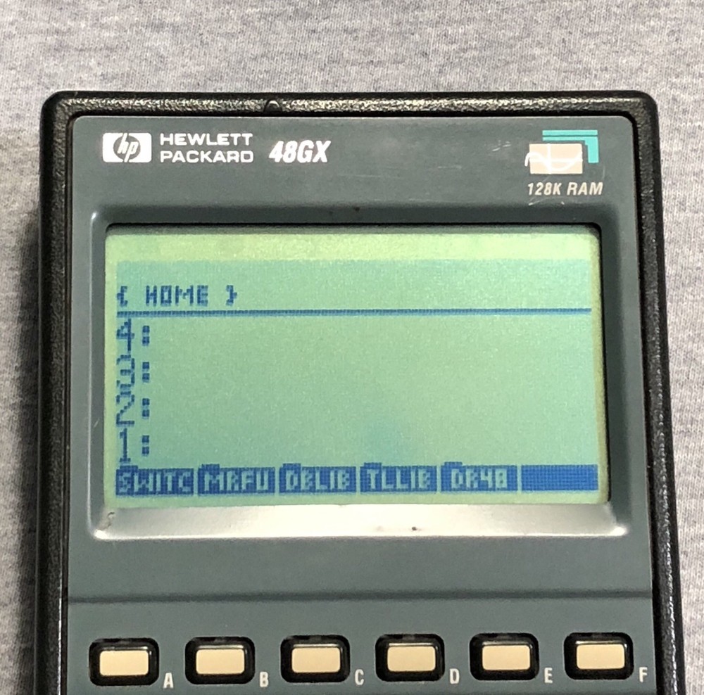 Nikon DR-48 Program Card for HP 48GX Calculator