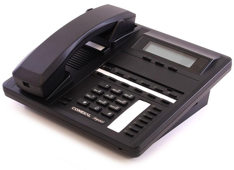 Fully Refurbished Comdial SCS Impact 8312S Display Speakerphone (Black)