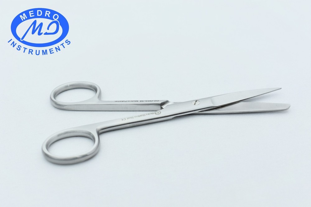 OR Dressing & Operating Scissors Sharp Blunt 5.5" Straight Surgical Instruments