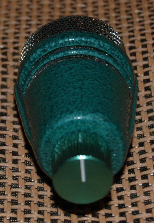 Custom Darome 431 Harp Harmonica mic with Hi-Z Dynamic Element 1/4" jack, Green!