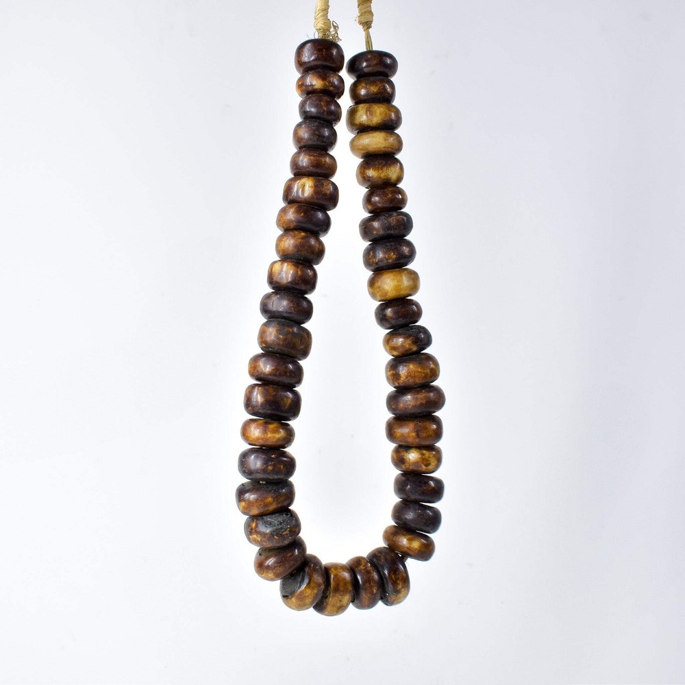 Brown Bone Trade Beads Kenya