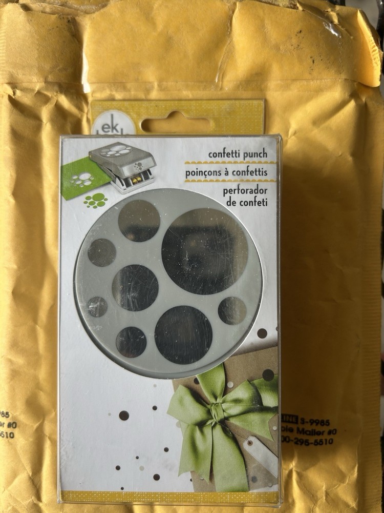 EK Success E5430275 Large Punch-Confetti Dots