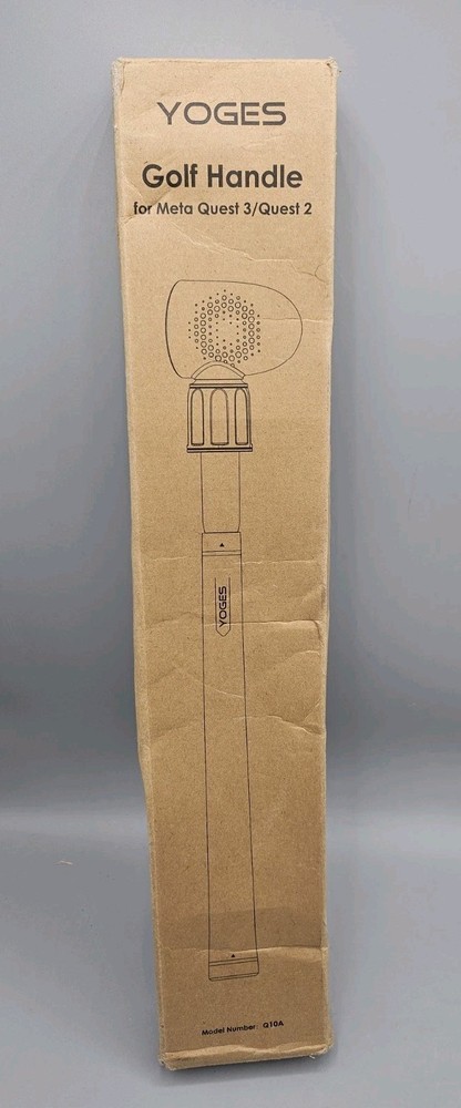 Yoges Golf Handle Meta Quest 3/2 Gray Model Q10A New Unused