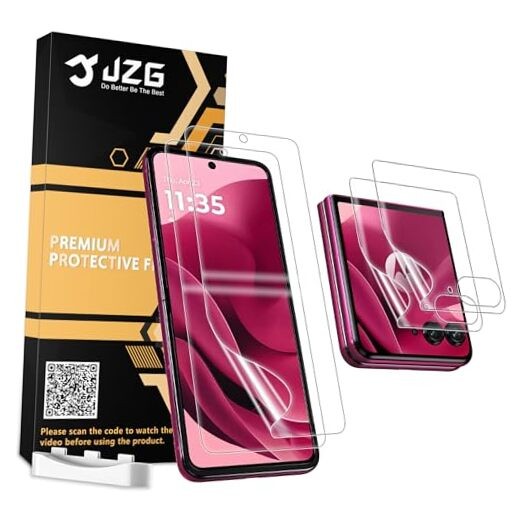 2 Pack Screen Protector for Motorola Razr Plus 2024/ Razr + Plus 2025 (Inner