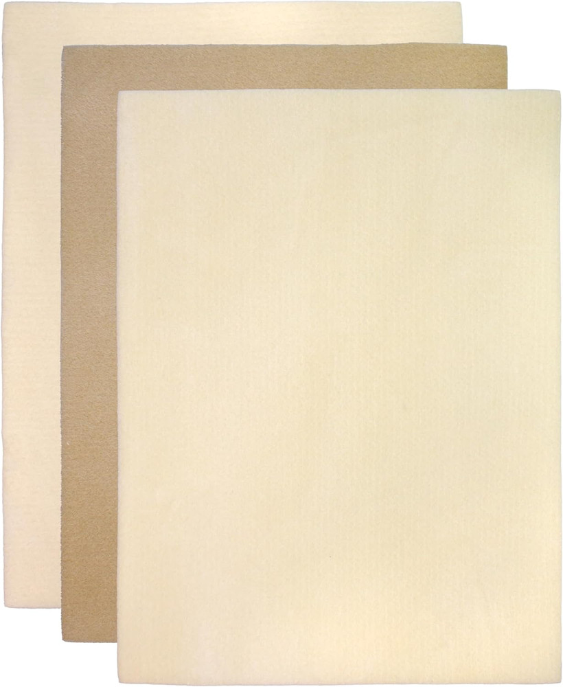 Beading Mats Set – Double-Sided Stringing Work Mats, 3-Pack, 11"x14" Each, Washa