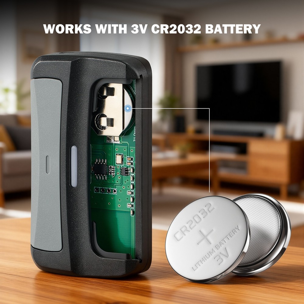 Zumi 1 Button Garage Door Opener Remote Control 100' Wireless Remote Replacement