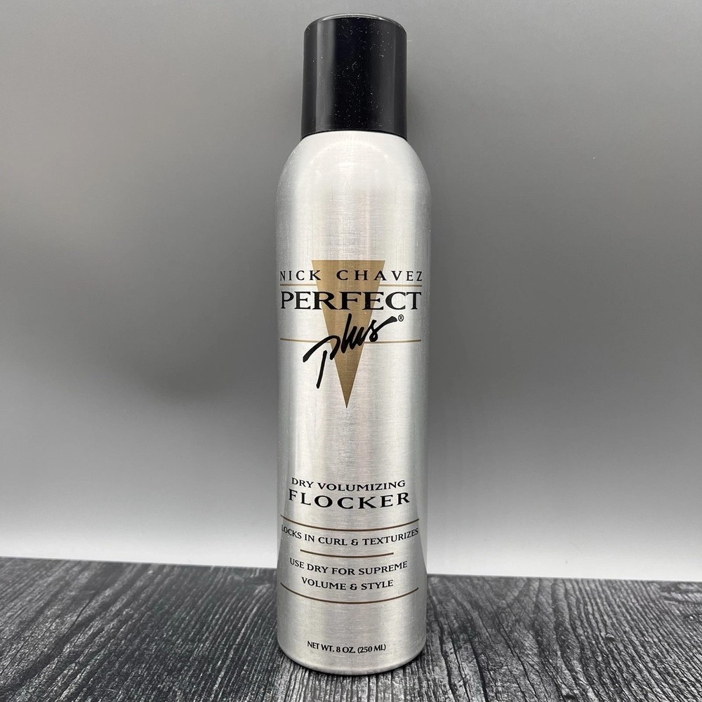 Nick Chavez Perfect Plus Dry Volumizing Texturizing Flocker ~ 8 oz Discontinued
