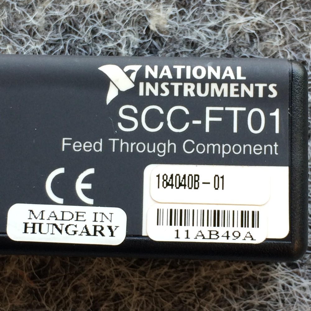 National Instruments NI SCC-FT01 Feed Through Component 184040B-01