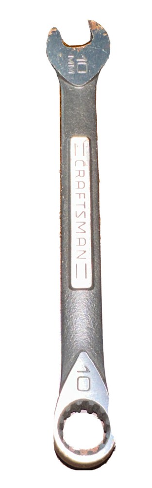 Craftsman 10MM Wretch Black & Silver Vintage
