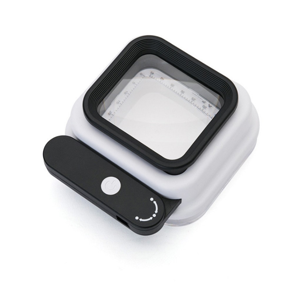 Low-light Conditions Folding Magnifier Detachable Scale Compact Design