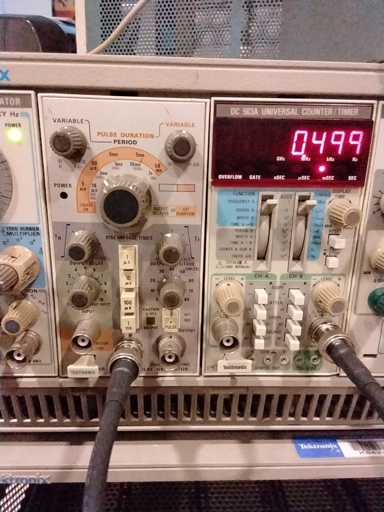 Tektronix PG505 Pulse Generator Module #1