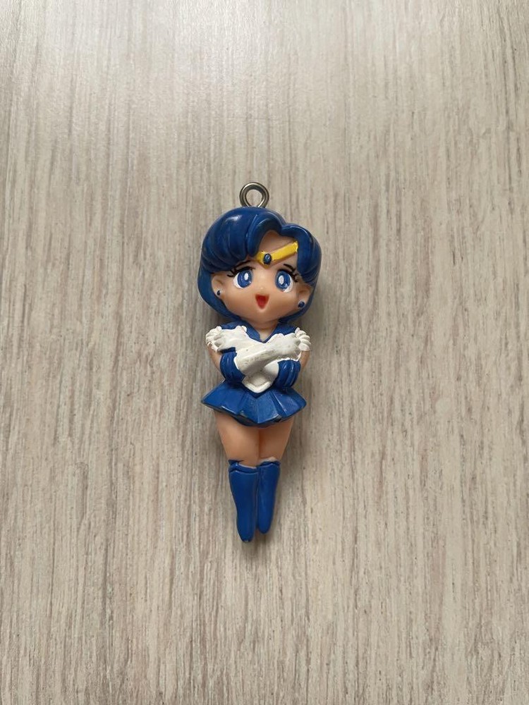 Sailor Moon Mercury Keychain Retro