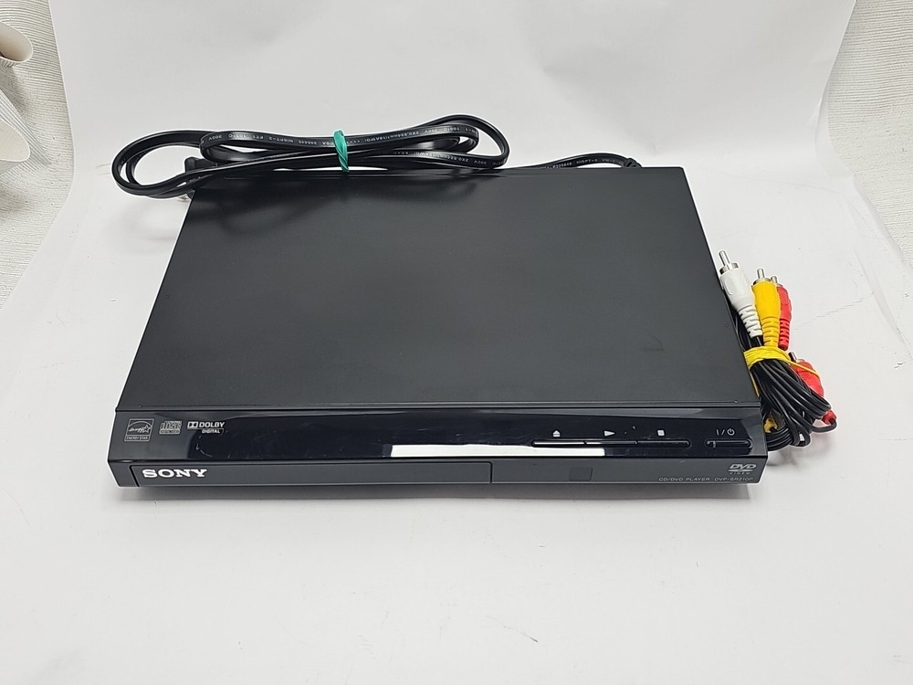 Sony DVD Player DVP-SR210P Tested Working. (NO REMOTE)