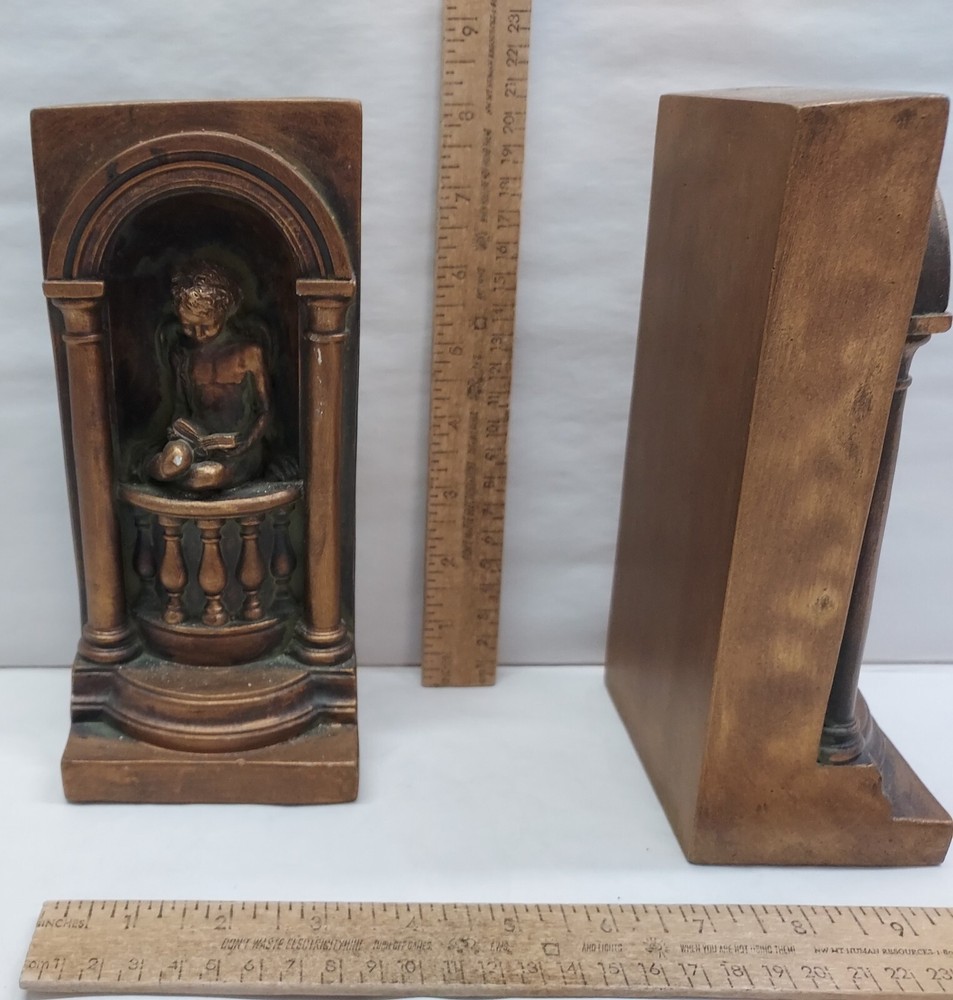 BOOKENDS - featuring READING CHERUBS/Angels - Andrea by Sadek