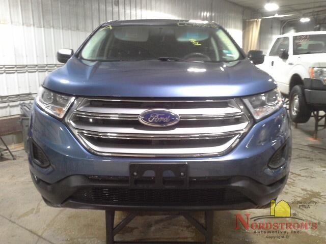 2018 Ford Edge Passenger Front Headrest Only Black Cloth