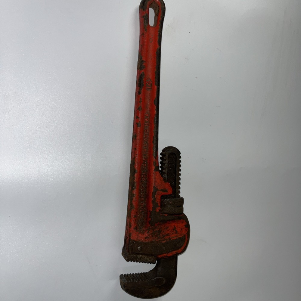 Ridgid 14"-Heavy Duty Pipe Wrench Adjustable Tool