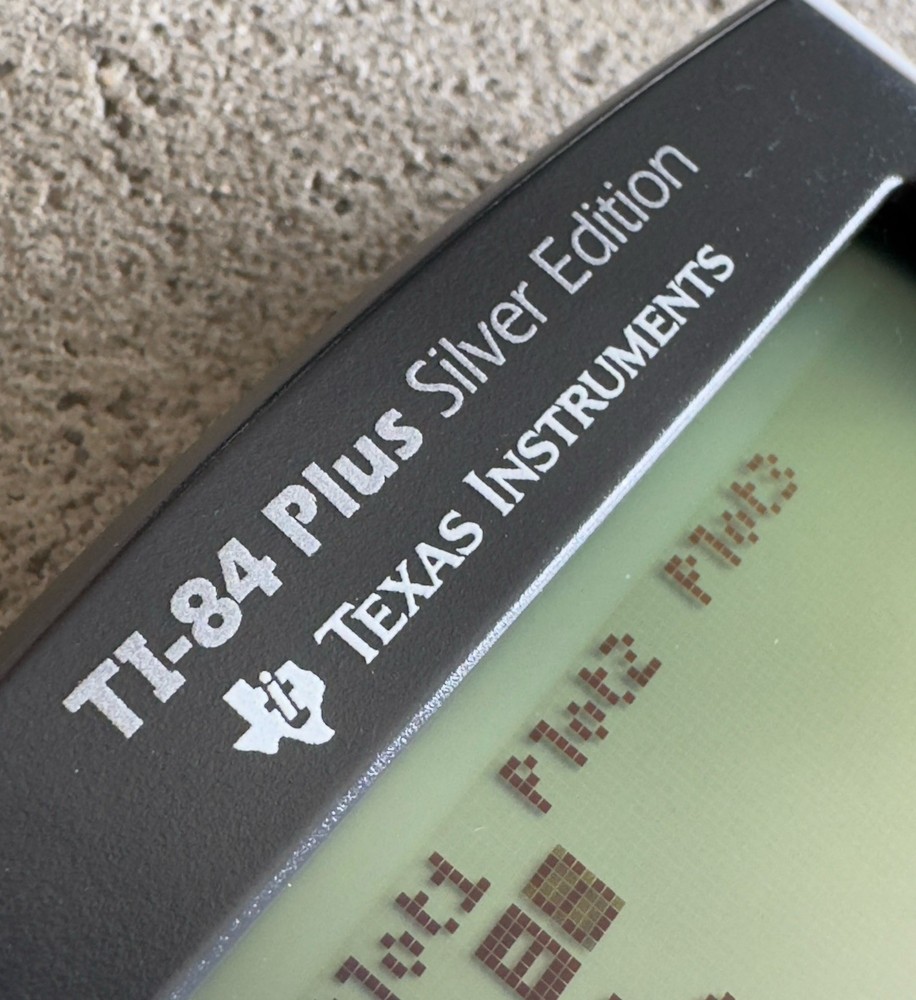 Texas Instruments TI-84 Plus Silver Edition Graphing Calculator Silver TESTED