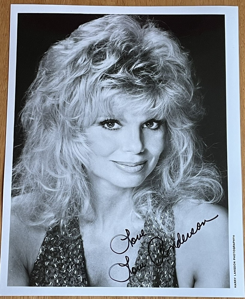 Actress Loni Anderson Autographed Photo
