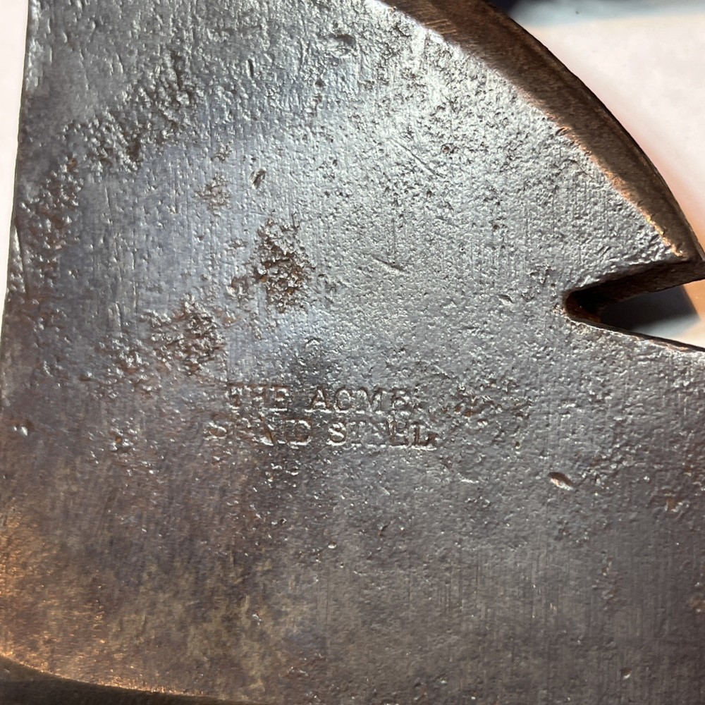 Acme Solid Steel Hatchet, Used