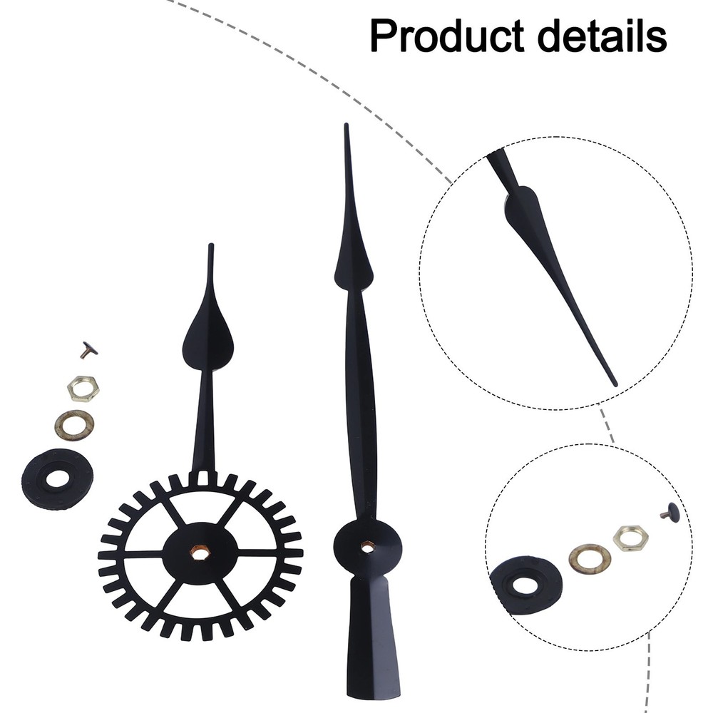 Silent Quartz Clock Movement With High Torque And Long Hands Replacement